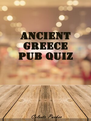 cover image of Ancient Greece Pub Quiz